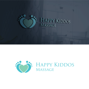 Diseño de Logo por Kkanti para Happy Kiddos Massage Inc. | Diseño: #24172647