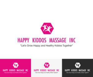 Logo Design by PK 36 for Happy Kiddos Massage Inc. | Design #24277515