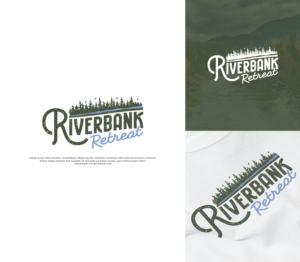 Riverbank Retreat | Logo Design by GBDESIGN