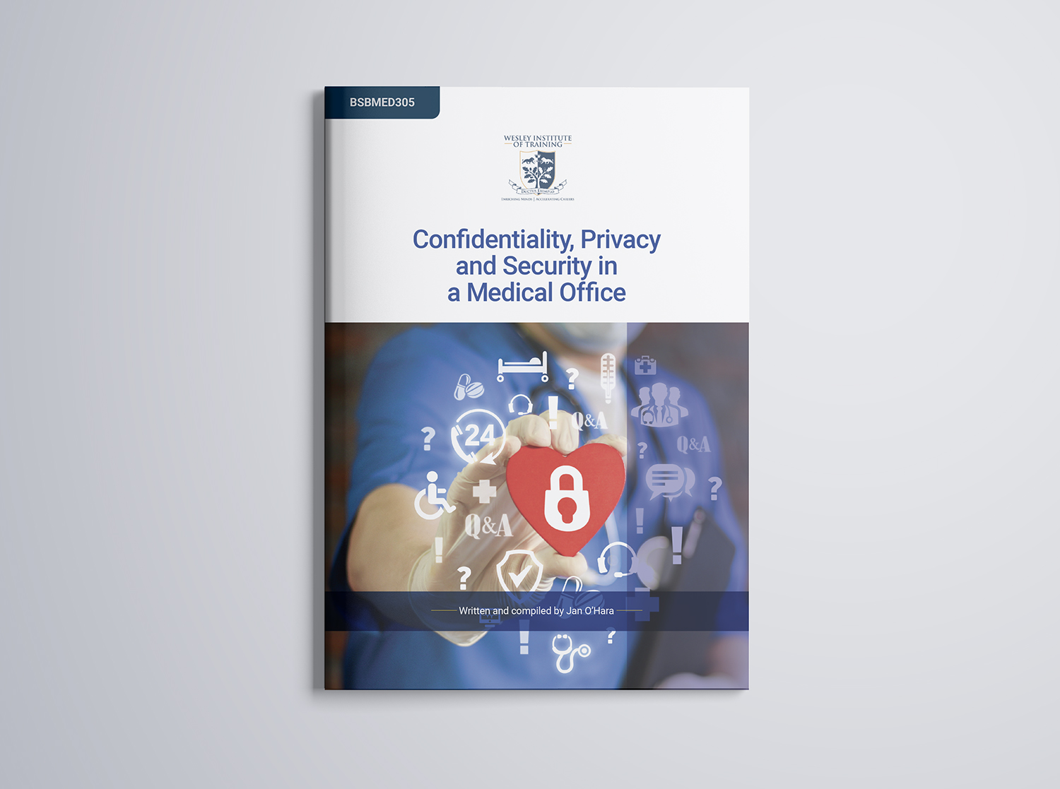 Book Cover Design by andrew3344 for Wesley Health Management | Design #24236975