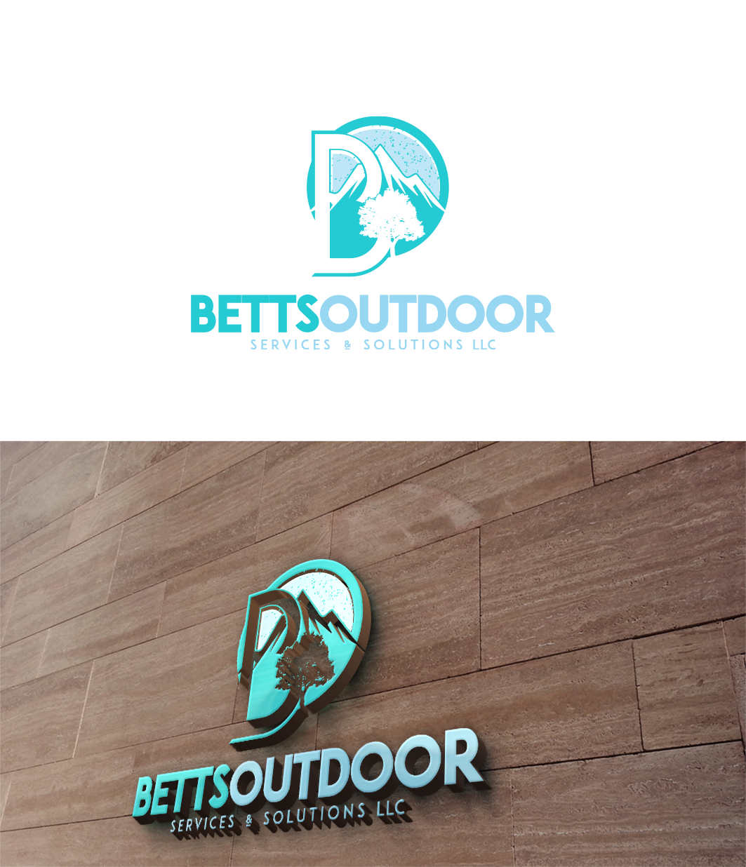 Logo Design by trufya for Betts Outdoor Services and Solutions LLC | Design #24184689
