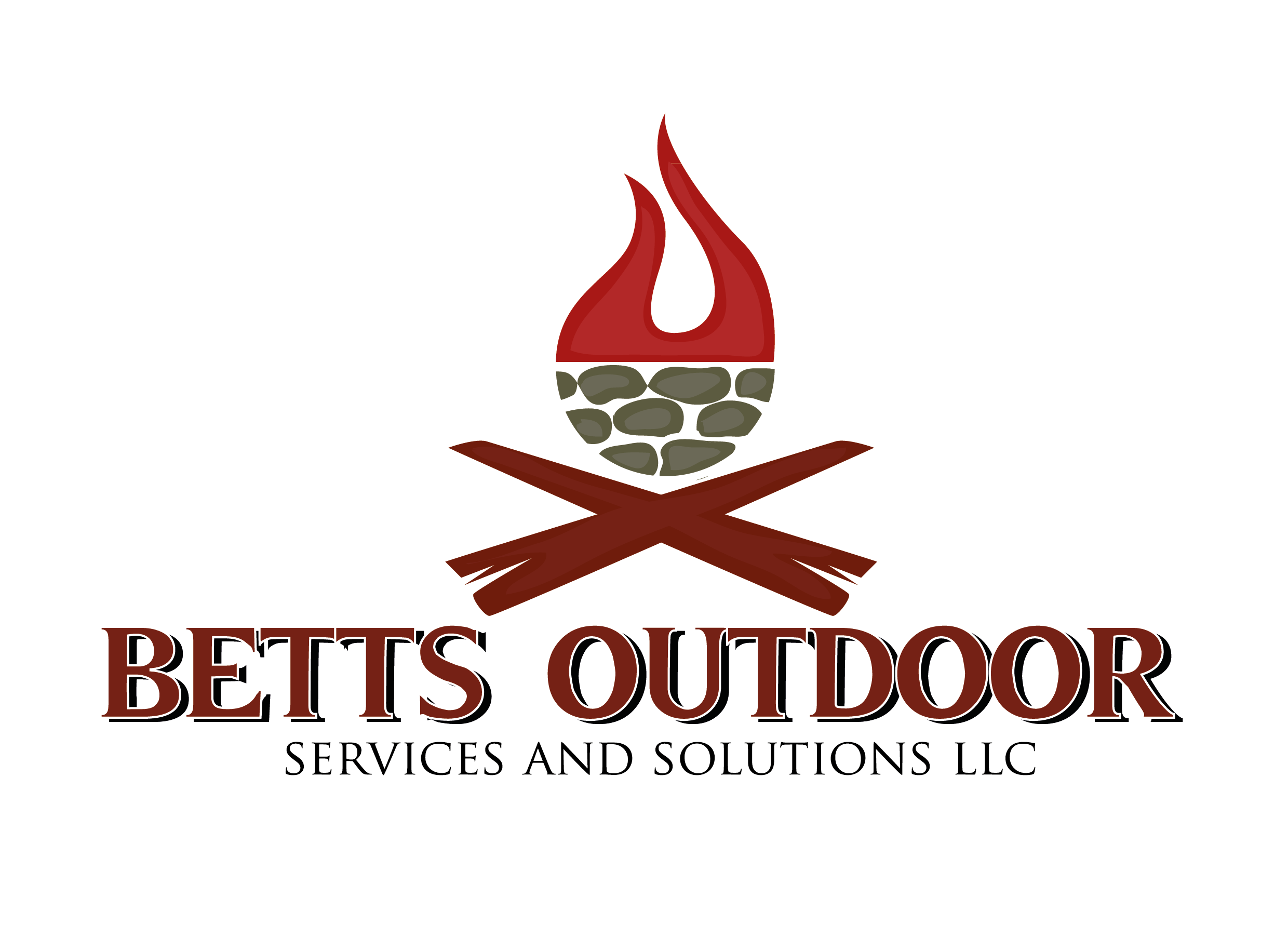 Logo Design by adam5s for Betts Outdoor Services and Solutions LLC | Design #24182040