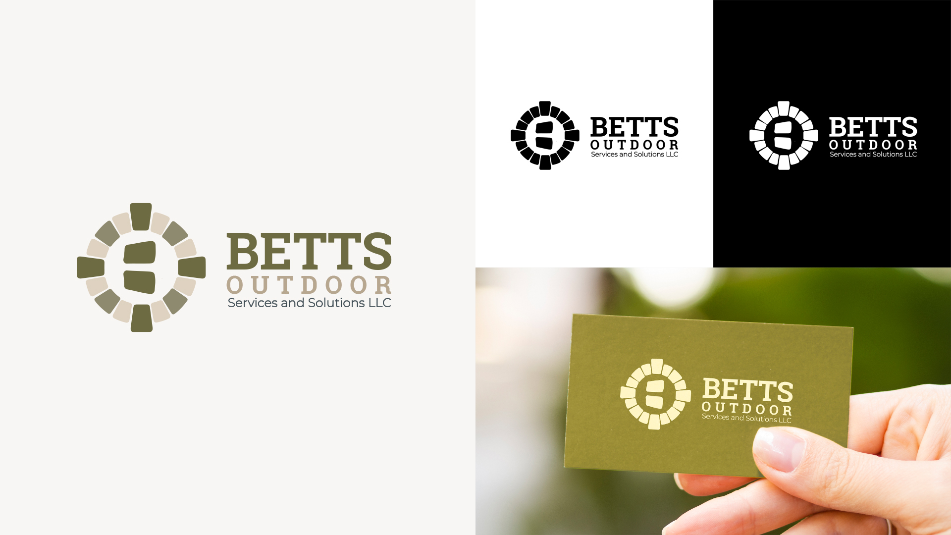 Diseño de Logo por leongasper para Betts Outdoor Services and Solutions LLC | Diseño #24173628