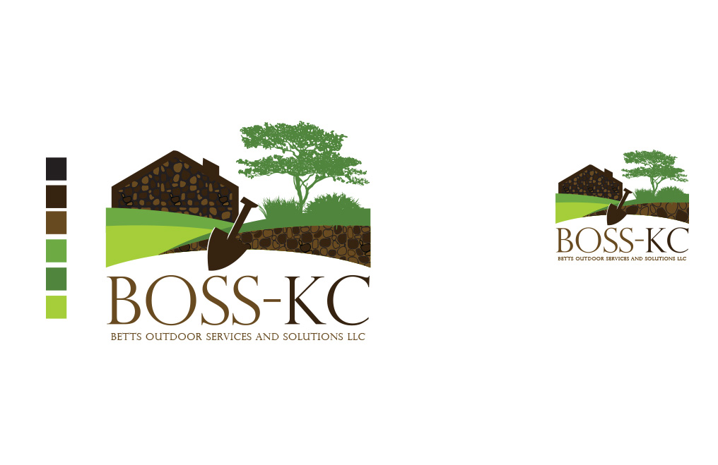 Logo Design by saatya for Betts Outdoor Services and Solutions LLC | Design #24176010