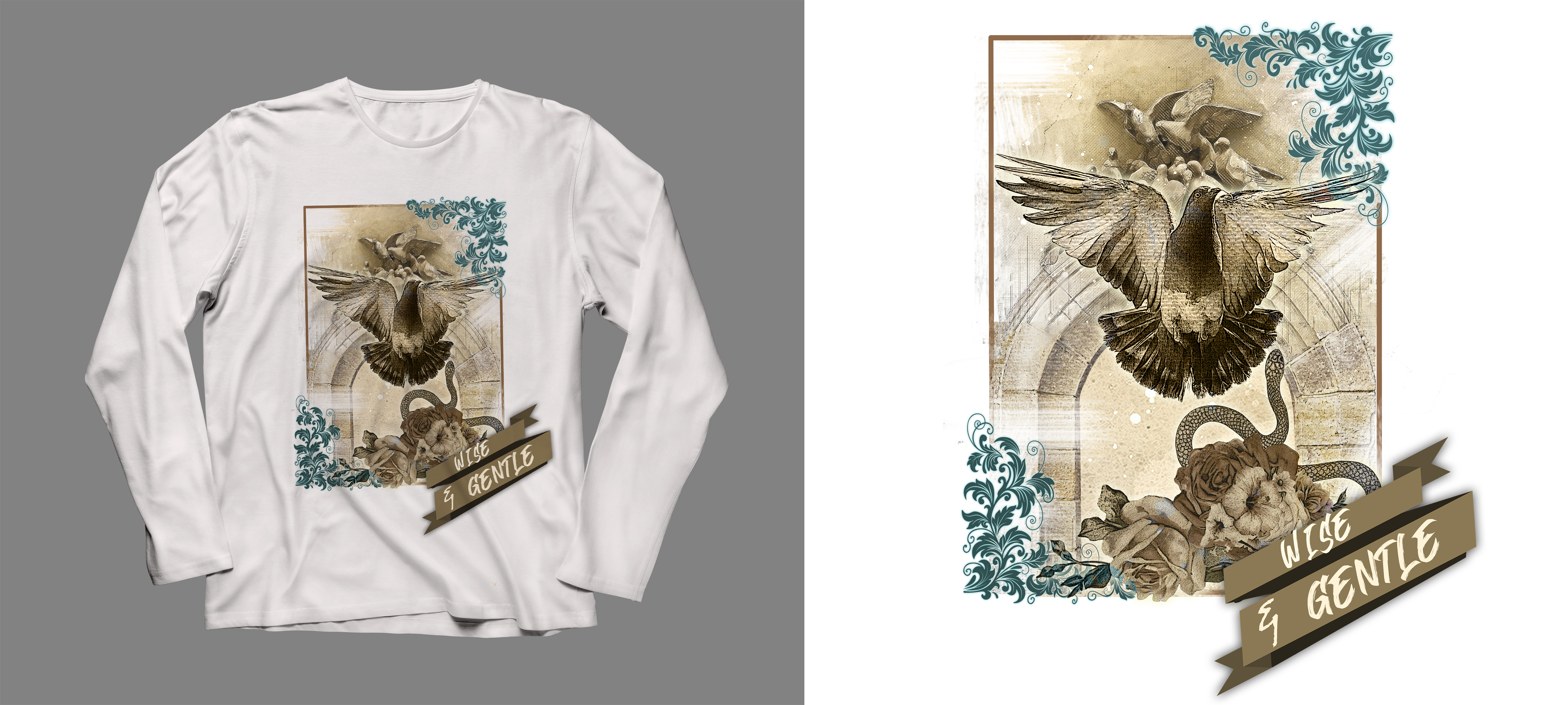 T-shirt Design by SAI DESIGNS for Hyssop Branch  | Design #24173170