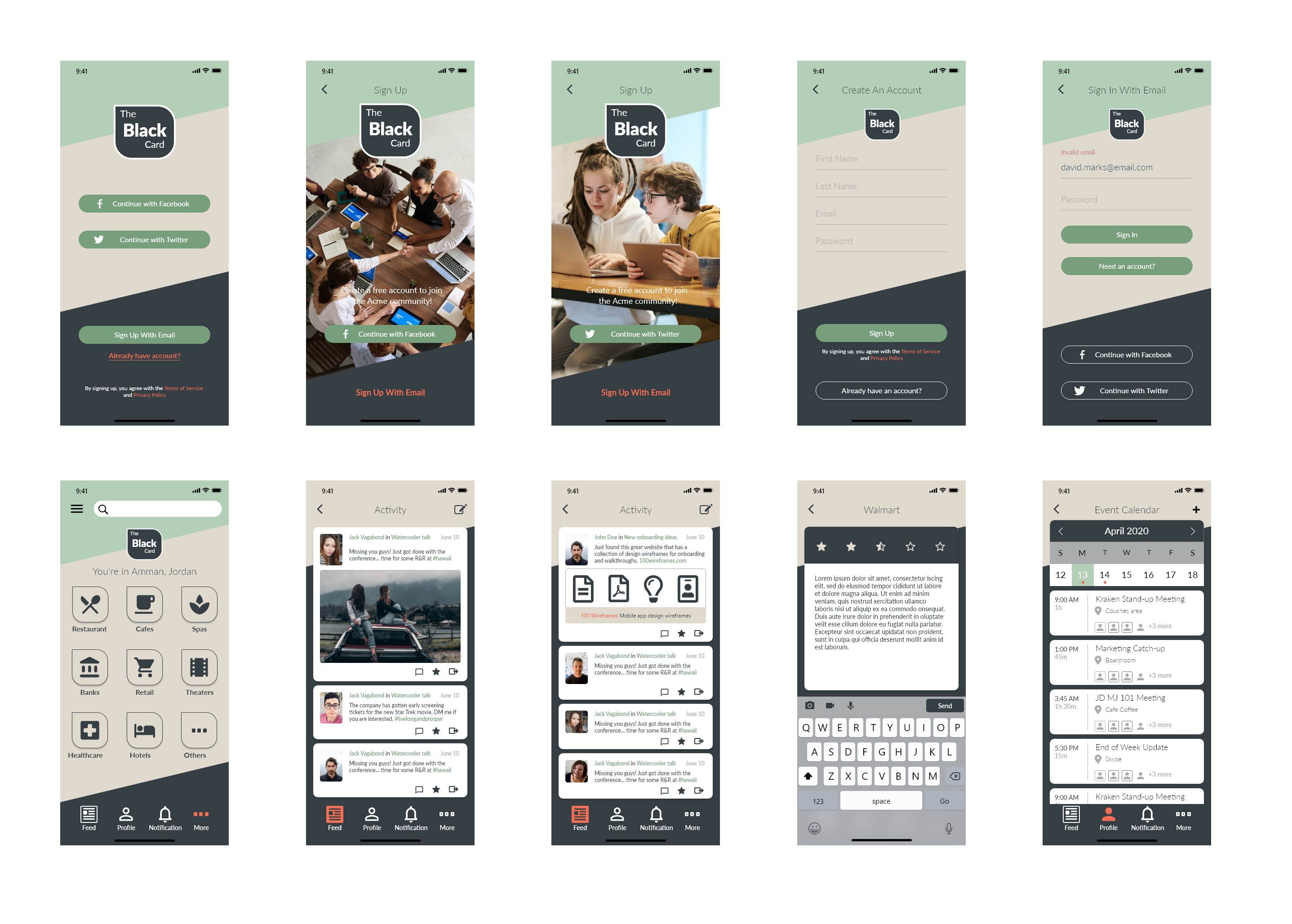 App Design by Hammad Malik for this project | Design #24248675