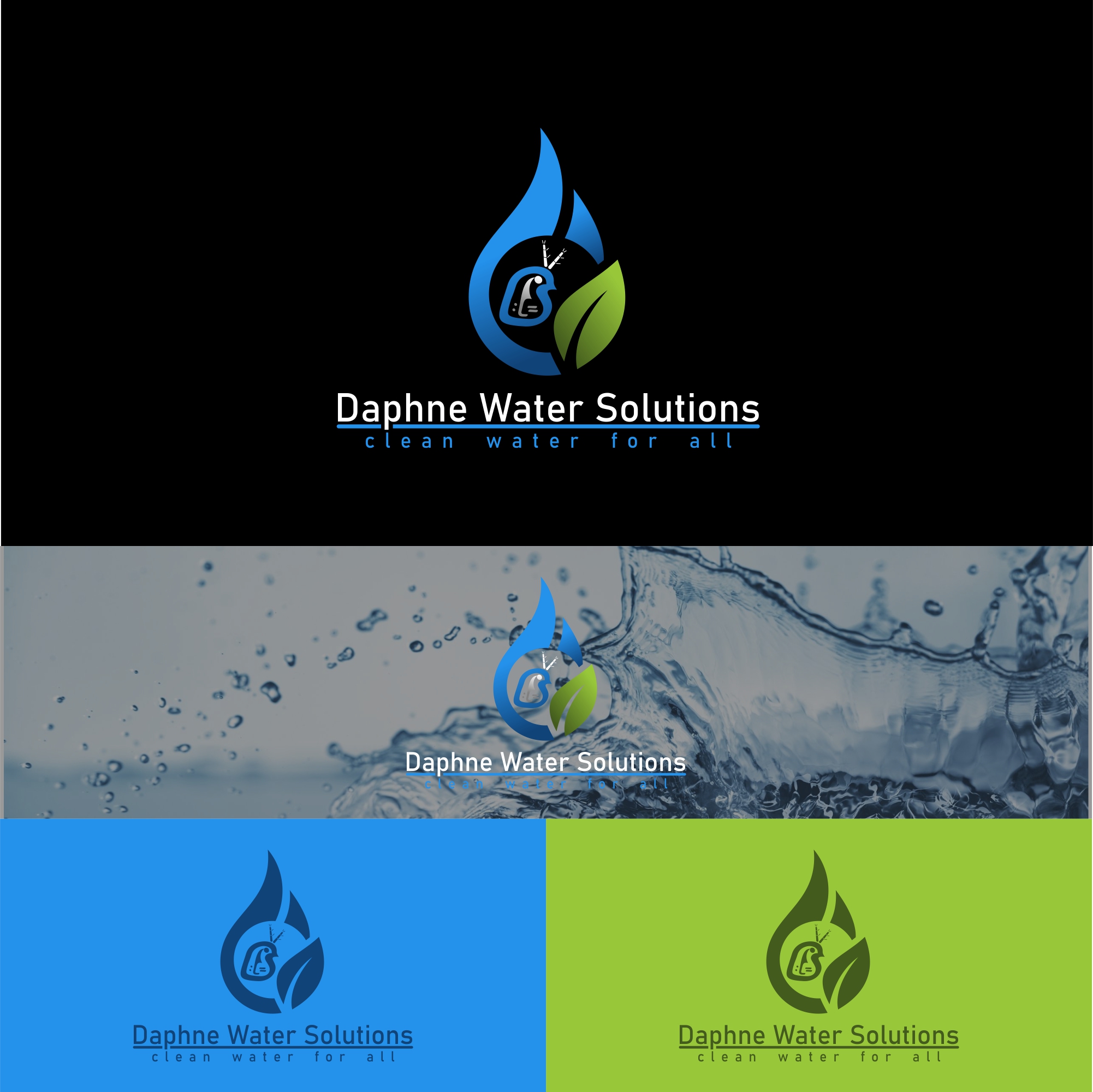 Design de Logo par alitjuara pour Daphne Water Solutions | Design #24196018