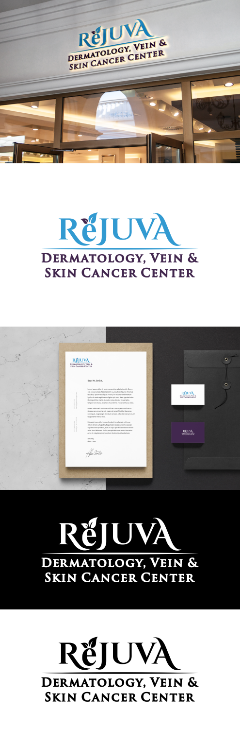 Logo-Design von fatiyadesign für ReJUVA Dermatology & Vein | Design: #24712959