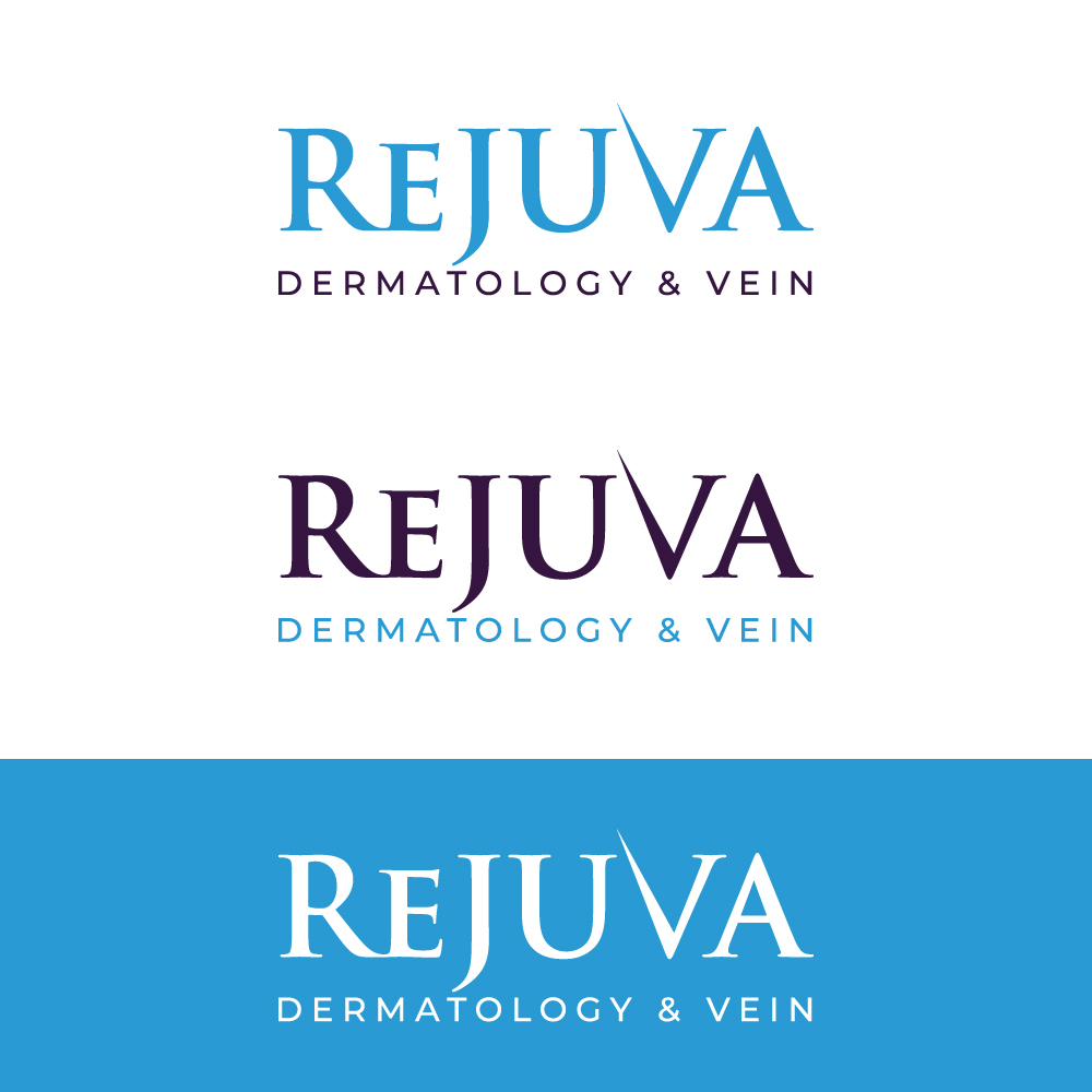 Logo Design by R.design for ReJUVA Dermatology & Vein | Design #24174821