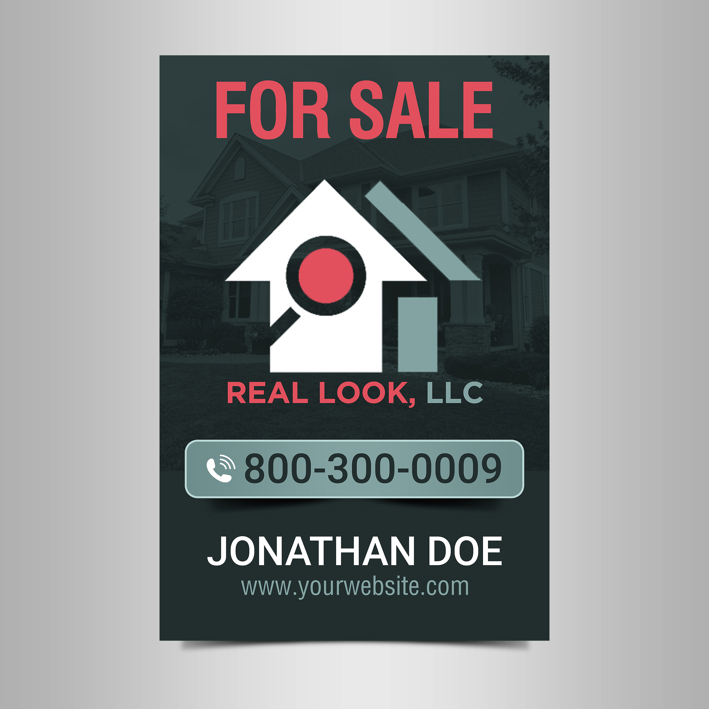 Signage Design by Designers Hub for Real Look LLC | Design #24181786
