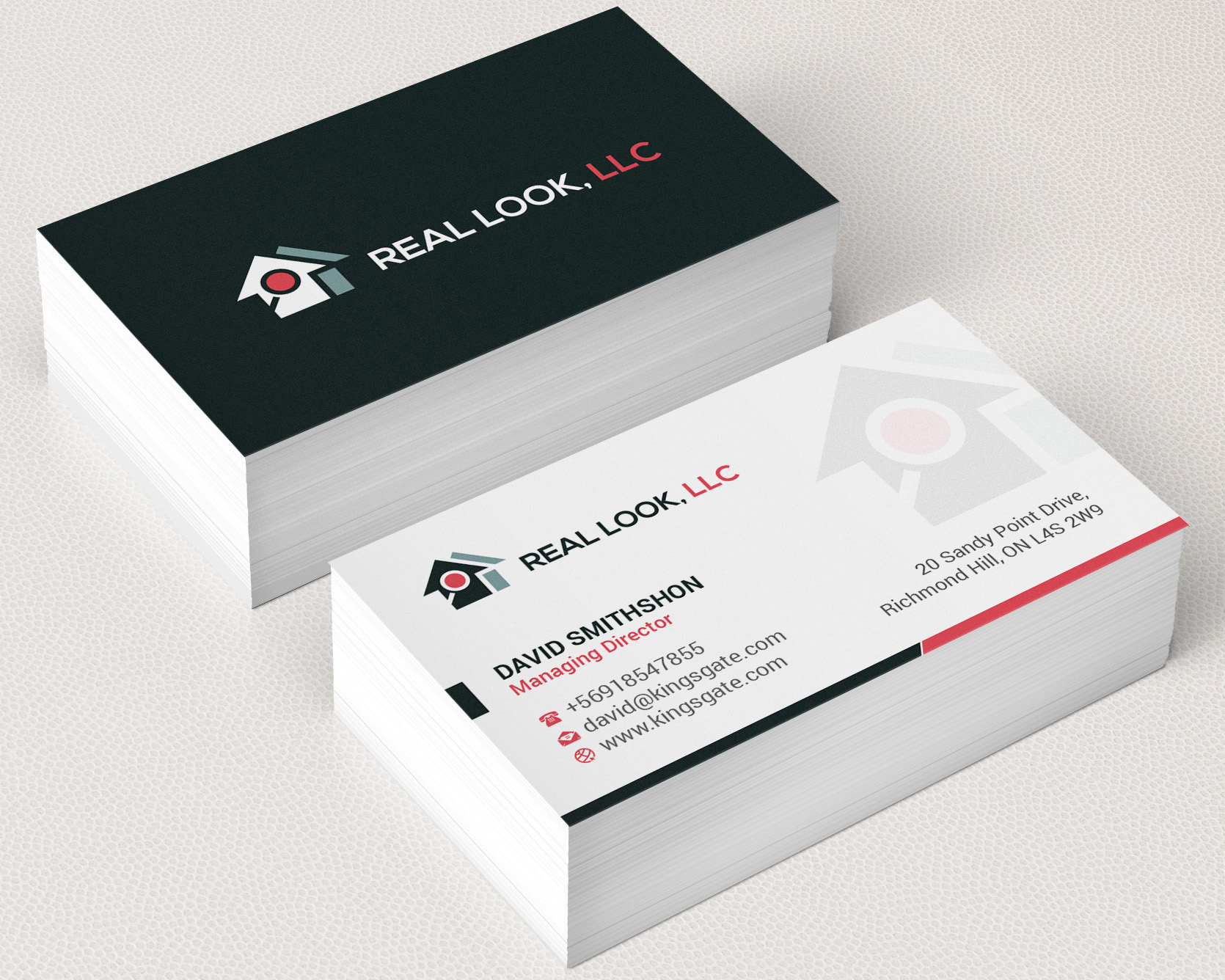 Signage Design by R.design for Real Look LLC | Design #24184063