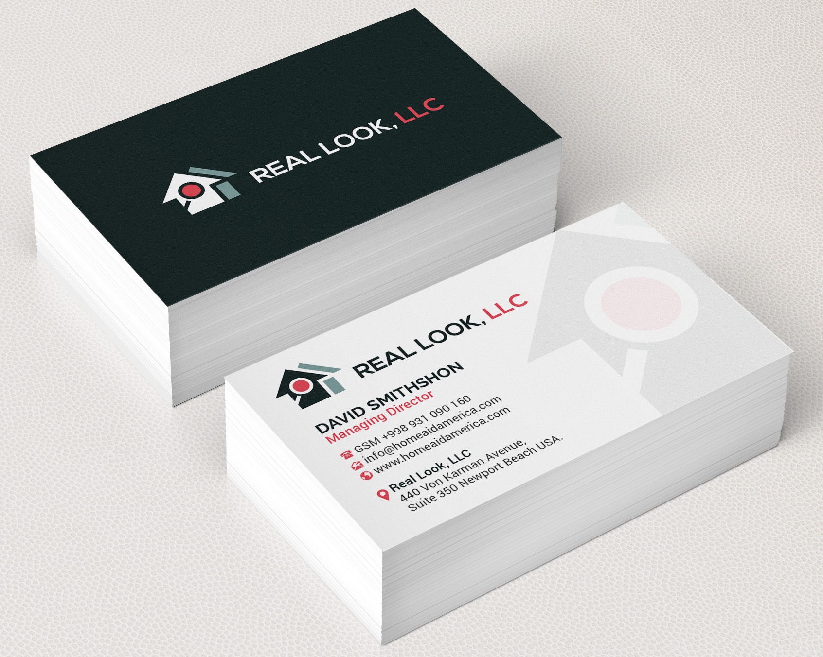 Signage Design by R.design for Real Look LLC | Design #24184125