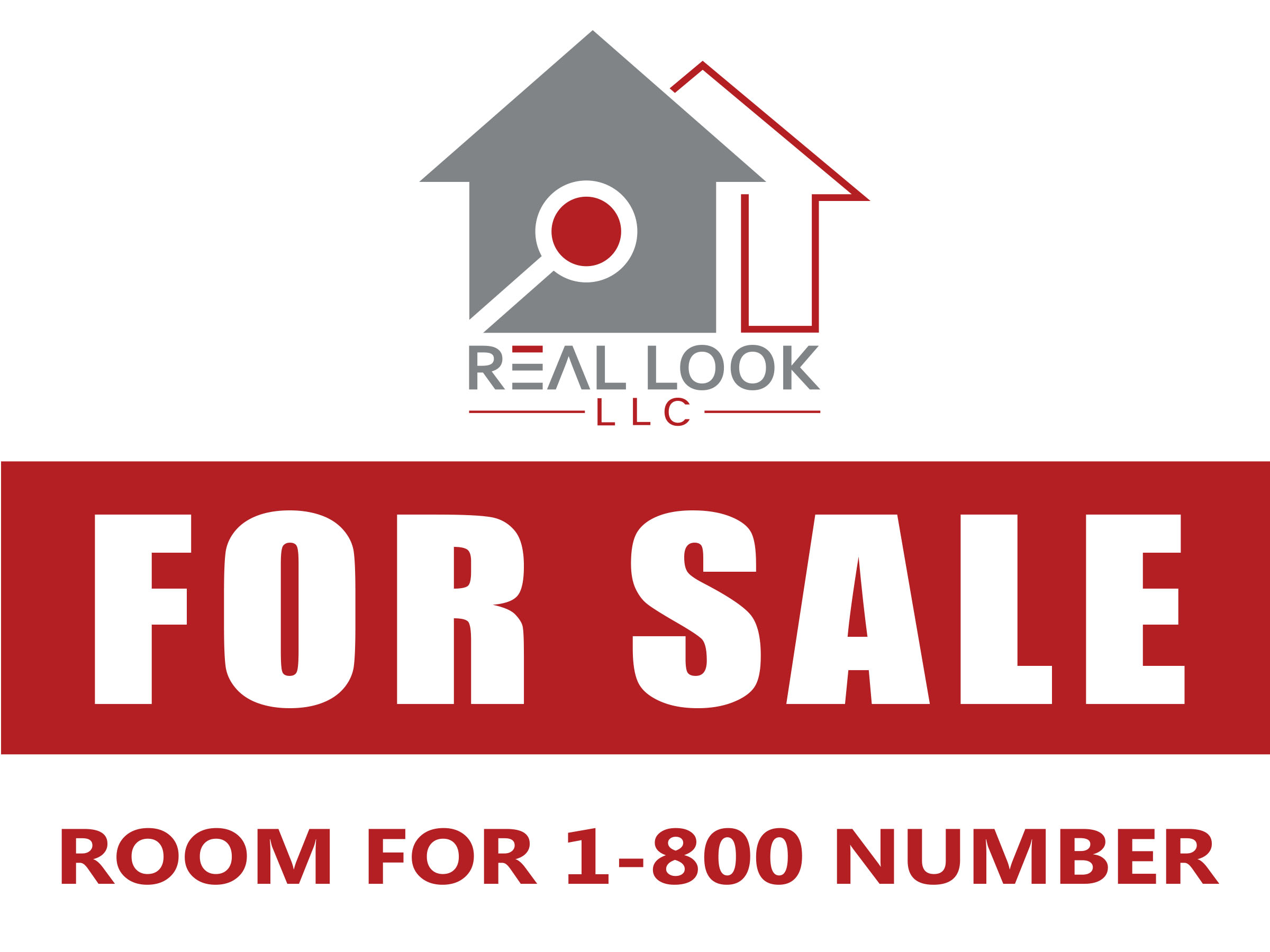 Signage Design by VanR for Real Look LLC | Design #24301820