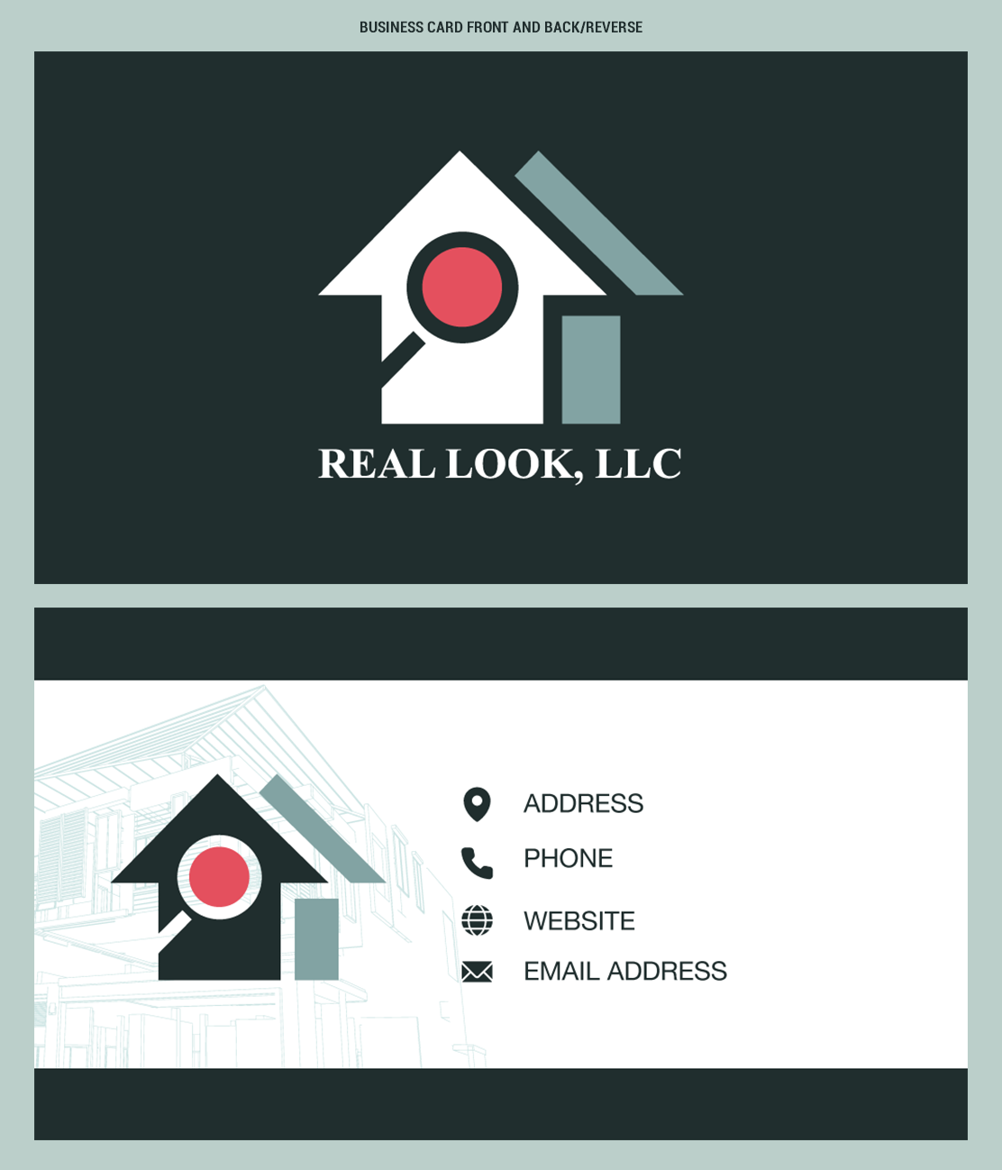Schilder-Design von fullm0on für Real Look LLC | Design #24182121