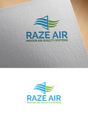 Raze Air - Indoor Air Quality Systems | Logo Design by Jeena Designs