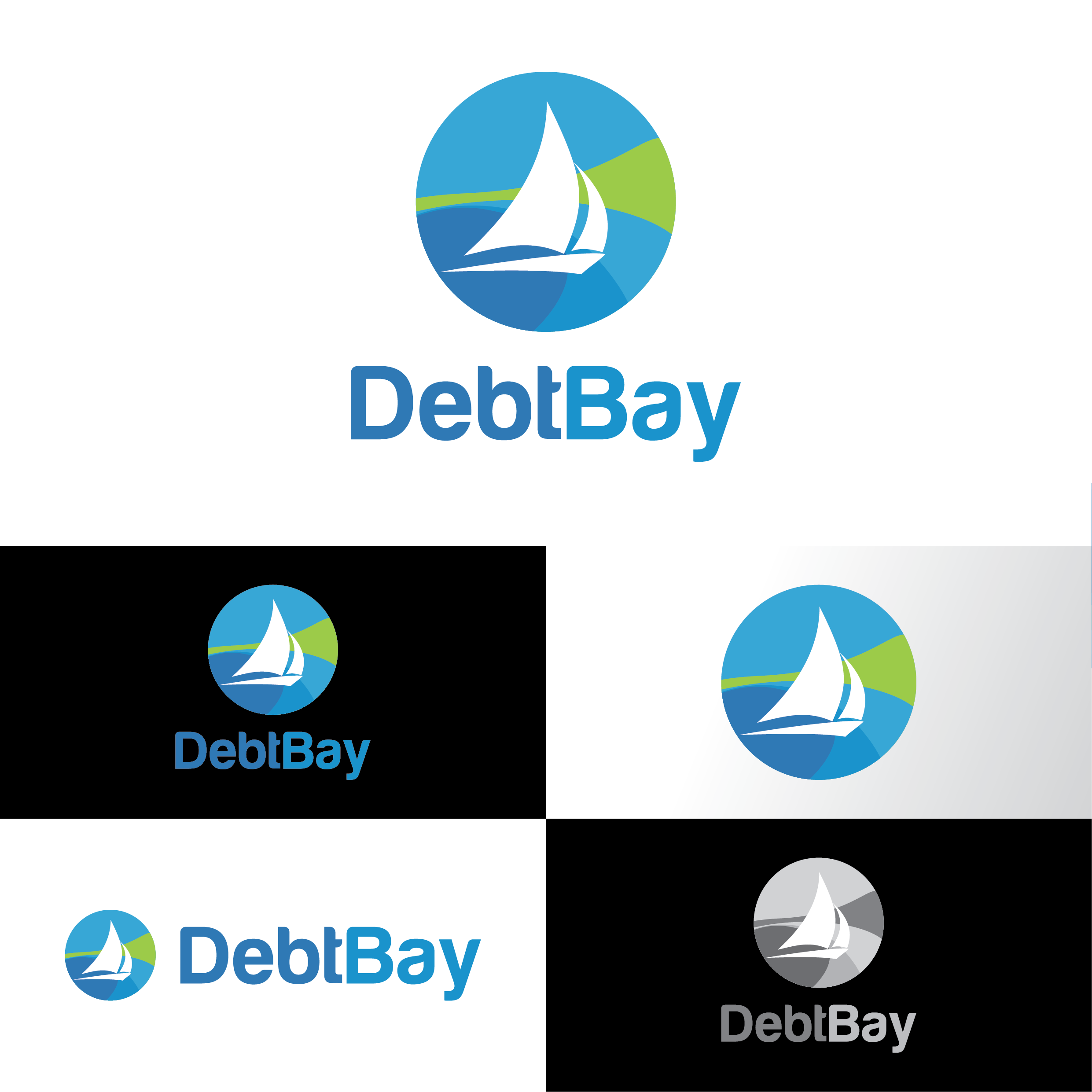 Logo Design by one six zero design for DebtBay GmbH | Design #24236605