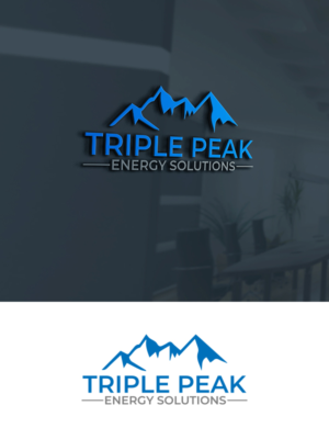 Triple Peak Energy Solutions | Logo Design by Jeena Designs