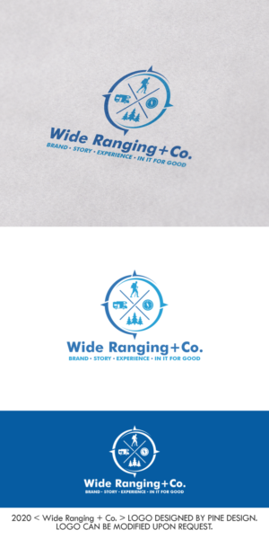 Logo Design by pine design for Wide Ranging + Co. | Design #24193545