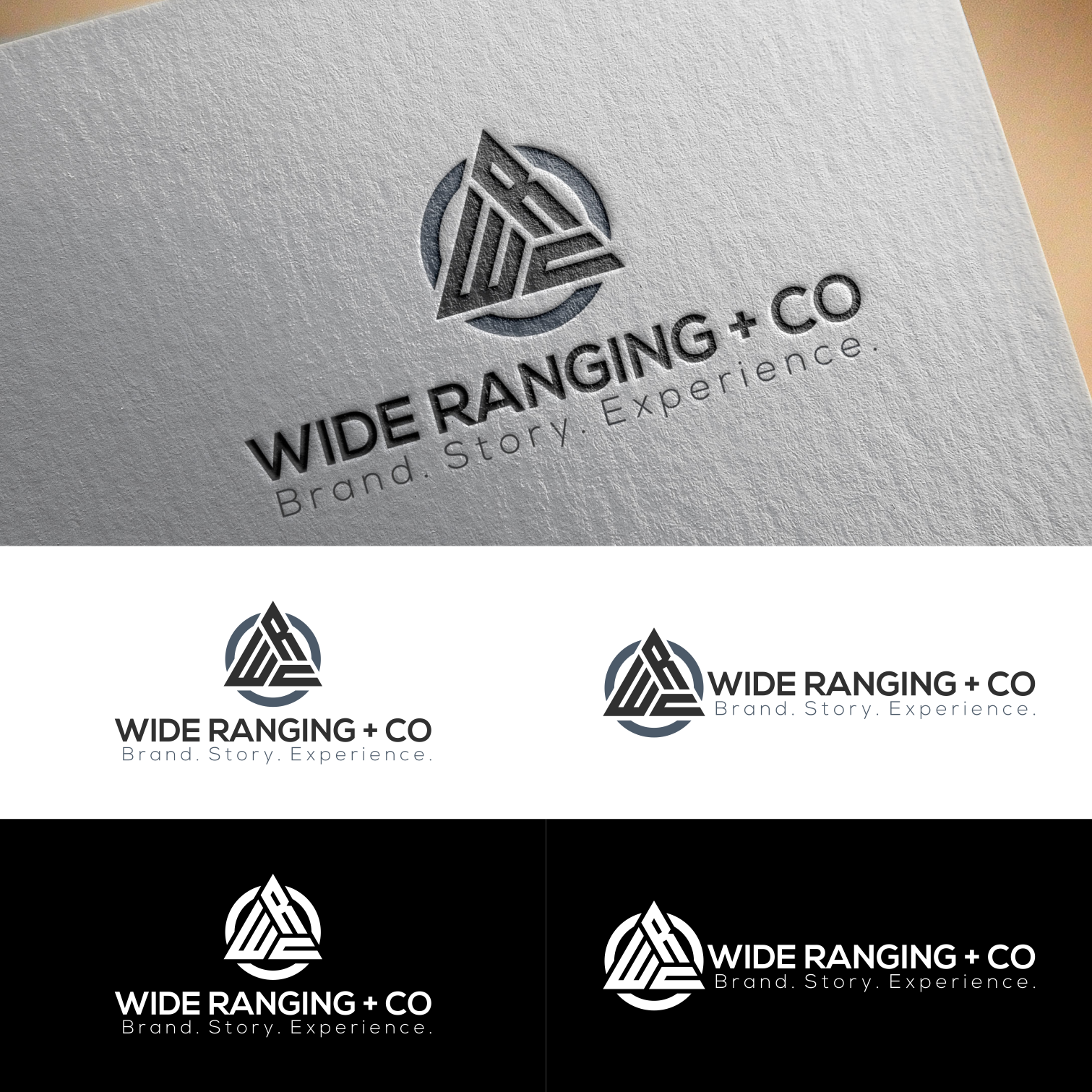 Logo Design by Alya Fikria Rabbani for Wide Ranging + Co. | Design #24186092