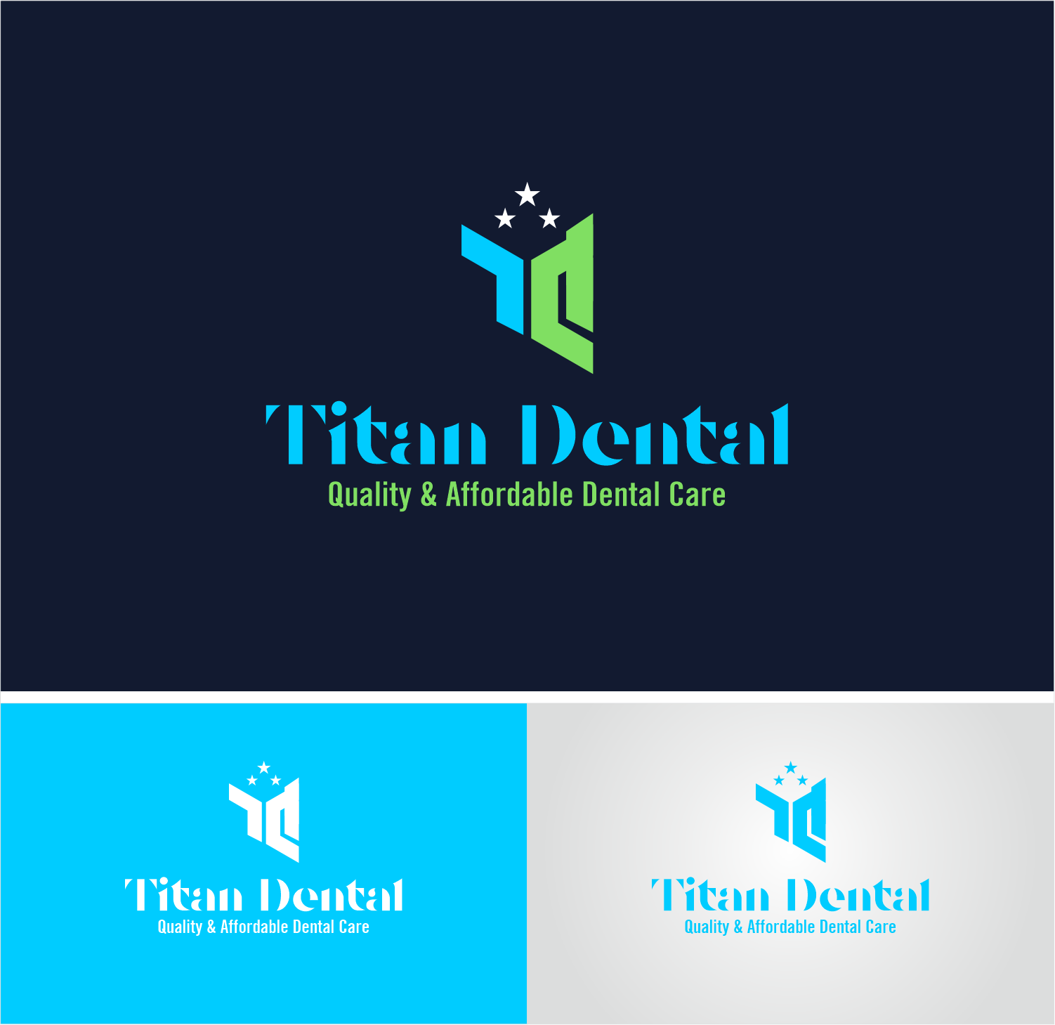 Logo Design by TUCALU for Titan Dental  | Design #24229423