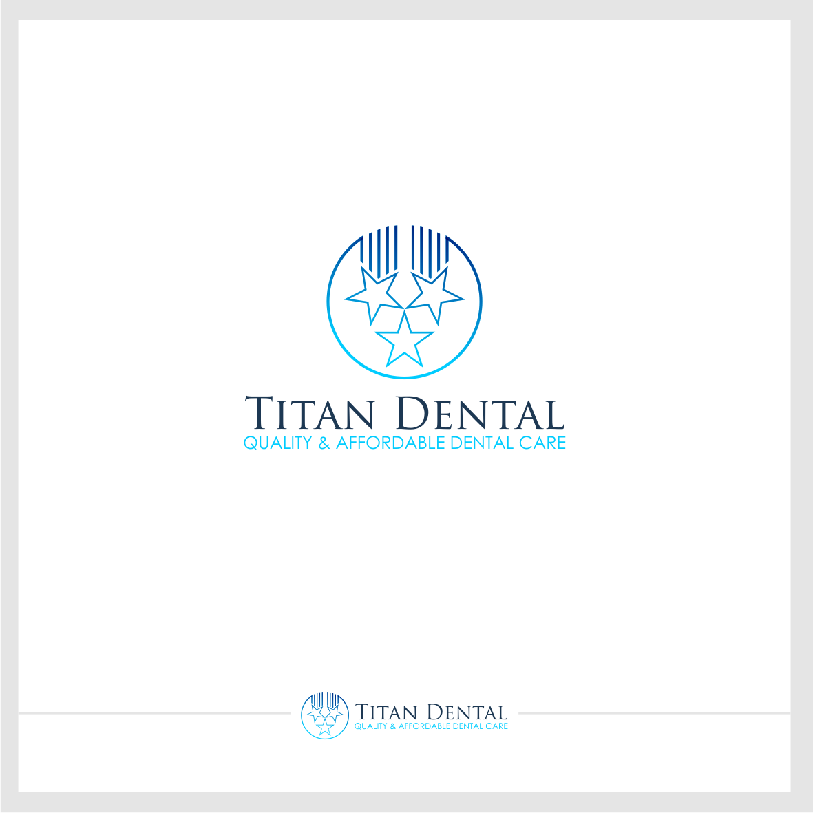 Logo-Design von momo57 für Titan Dental  | Design #24198048