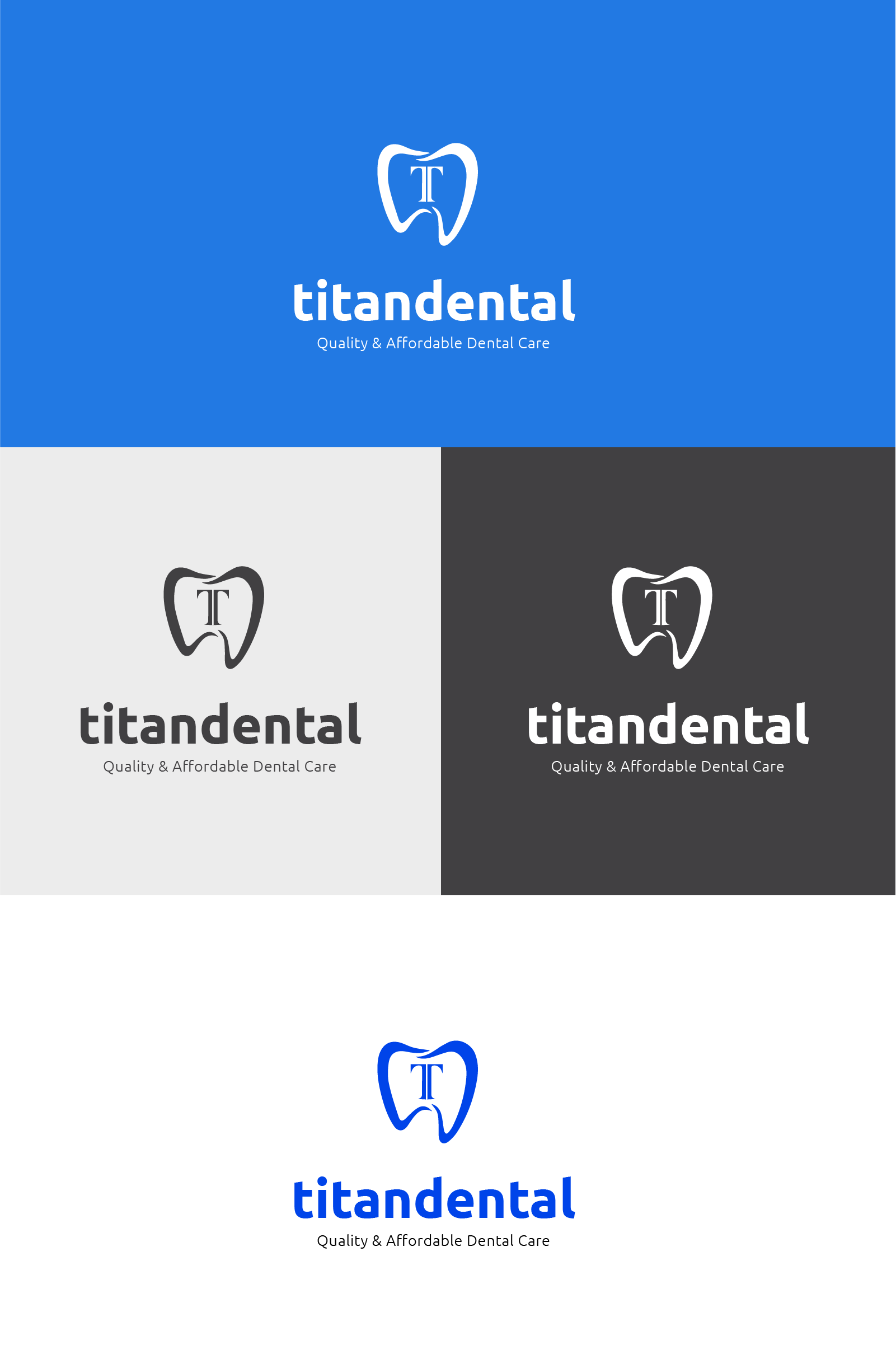 Logo Design by Luova Designs for Titan Dental  | Design #24177345