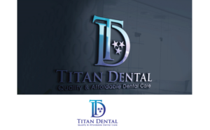 Logo Design by GODDREAMCREATION for Titan Dental  | Design #24225257