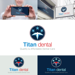 Logo Design by ileanalp for Titan Dental  | Design: #24221406