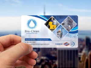 Visitenkarten-Design von Sandaruwan für Bio-Clean Janitorial Services | Design #24178722