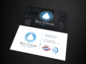 Diseño de Tarjeta de Presentación por Verified artistry (Design garden) para Bio-Clean Janitorial Services | Diseño: #24222991