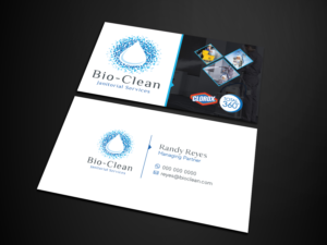 Diseño de Tarjeta de Presentación por Verified artistry (Design garden) para Bio-Clean Janitorial Services | Diseño: #24222992