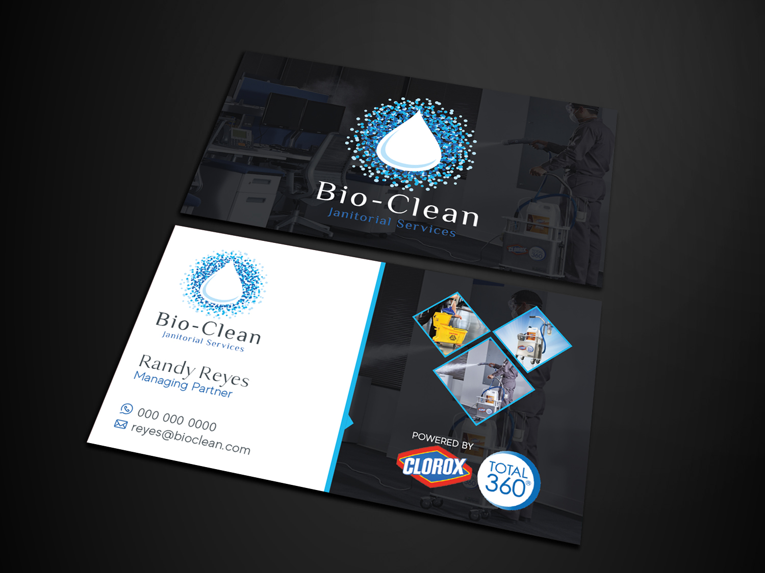 Business Card Design by Verified artistry for Bio-Clean Janitorial Services | Design #24222993