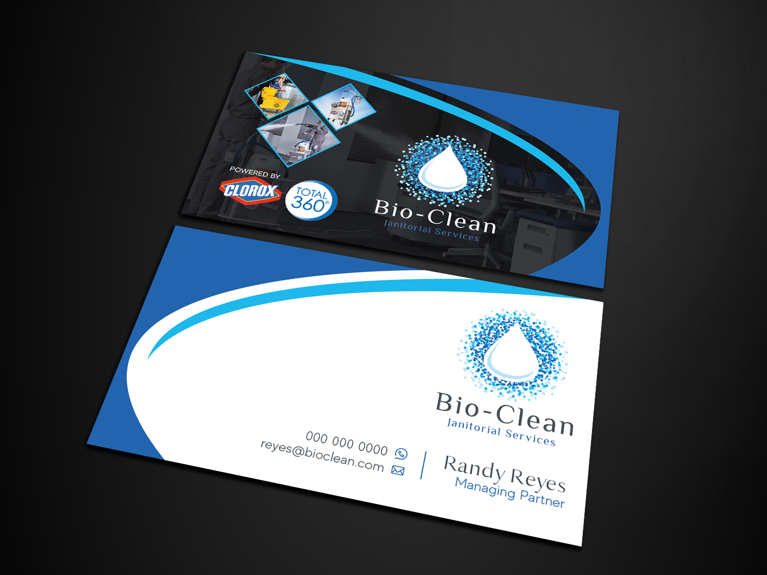 Business Card Design by Verified artistry for Bio-Clean Janitorial Services | Design #24222996