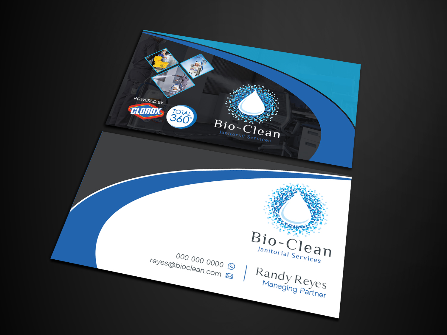 Business Card Design by Verified artistry for Bio-Clean Janitorial Services | Design #24222997