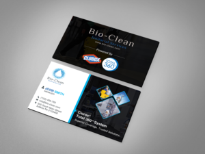 Diseño de Tarjeta de Presentación por Creations Box 2015 para Bio-Clean Janitorial Services | Diseño: #24176198