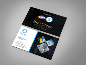 Diseño de Tarjeta de Presentación por Creations Box 2015 para Bio-Clean Janitorial Services | Diseño: #24176199
