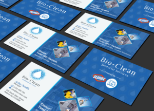 Business Card Design by Creations Box 2015 for Bio-Clean Janitorial Services | Design: #24177410