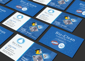 Business Card Design by Creations Box 2015 for Bio-Clean Janitorial Services | Design: #24177411