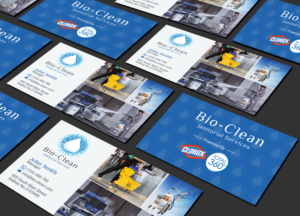 Business Card Design by Creations Box 2015 for Bio-Clean Janitorial Services | Design: #24177815