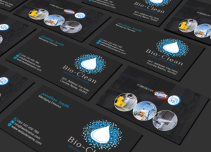 Business Card Design by Creations Box 2015 for Bio-Clean Janitorial Services | Design: #24189484