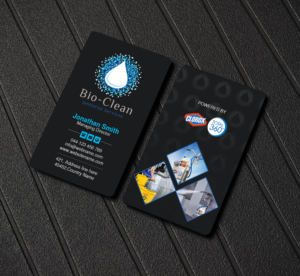 Business Card Design by Creations Box 2015 for Bio-Clean Janitorial Services | Design: #24189485