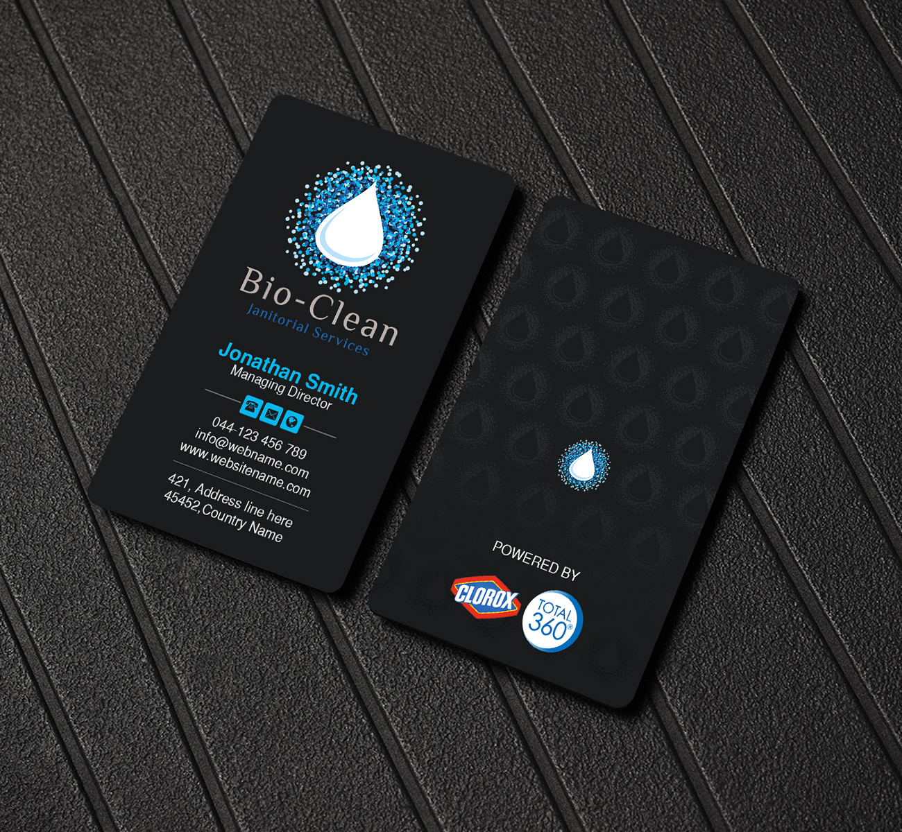Business Card Design by Creations Box 2015 for Bio-Clean Janitorial Services | Design #24191169