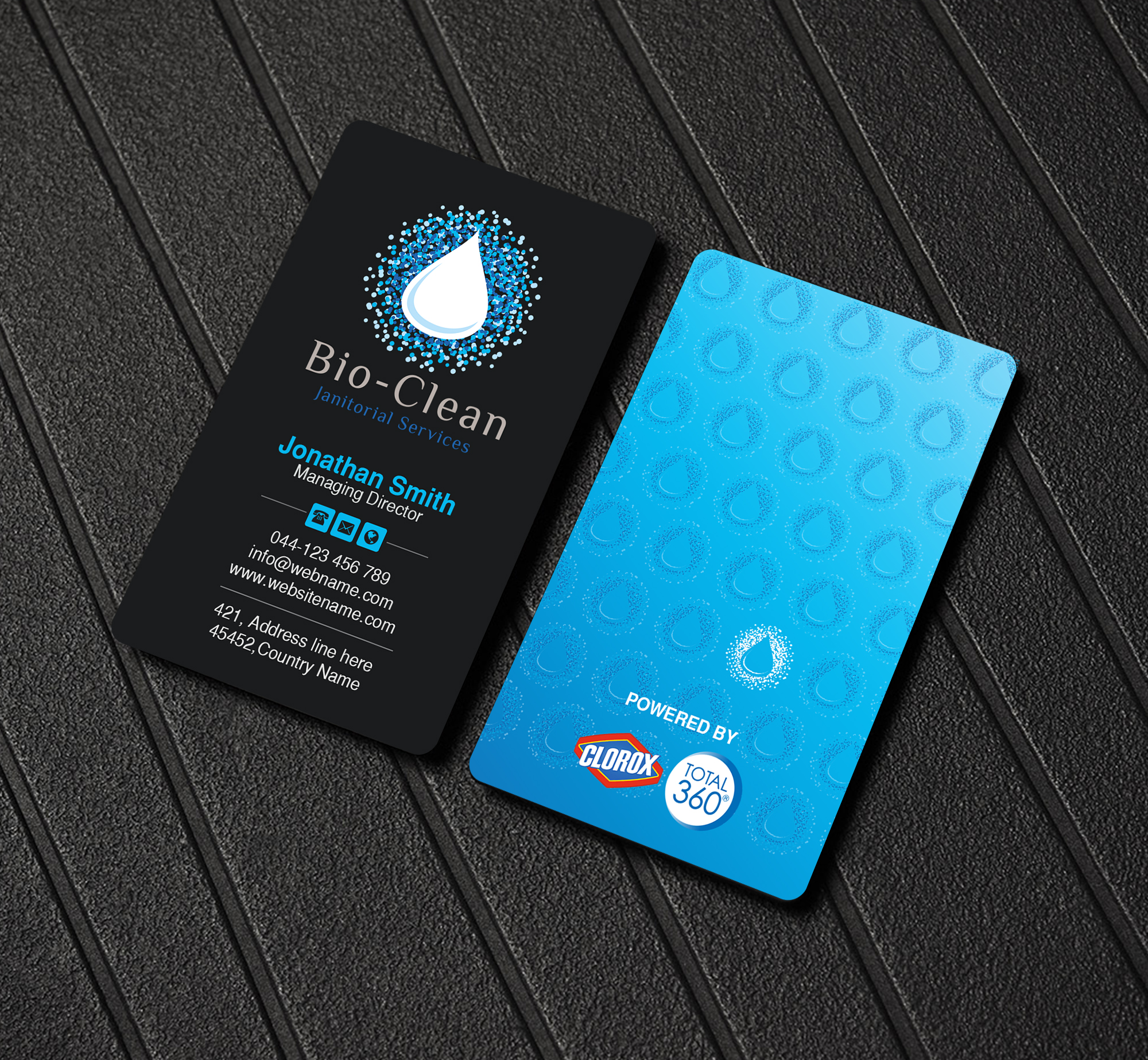Business Card Design by Creations Box 2015 for Bio-Clean Janitorial Services | Design #24191193