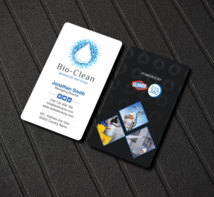 Business Card Design by Creations Box 2015 for Bio-Clean Janitorial Services | Design: #24191195