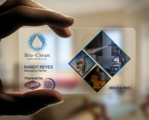 Business Card Design by chandrayaan.creative for Bio-Clean Janitorial Services | Design: #24175505
