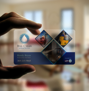 Business Card Design by chandrayaan.creative for Bio-Clean Janitorial Services | Design: #24176069