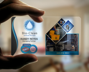 Diseño de Tarjeta de Presentación por chandrayaan.creative para Bio-Clean Janitorial Services | Diseño: #24176537