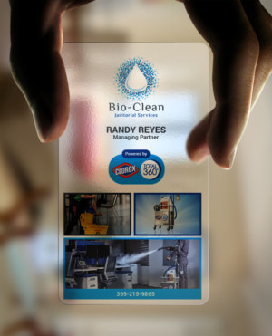 Diseño de Tarjeta de Presentación por chandrayaan.creative para Bio-Clean Janitorial Services | Diseño: #24176538