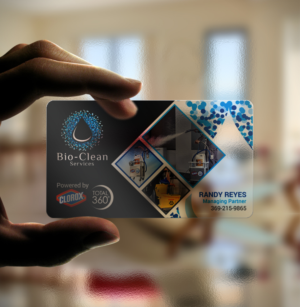 Diseño de Tarjeta de Presentación por chandrayaan.creative para Bio-Clean Janitorial Services | Diseño: #24213777