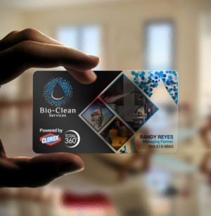 Diseño de Tarjeta de Presentación por chandrayaan.creative para Bio-Clean Janitorial Services | Diseño: #24213911